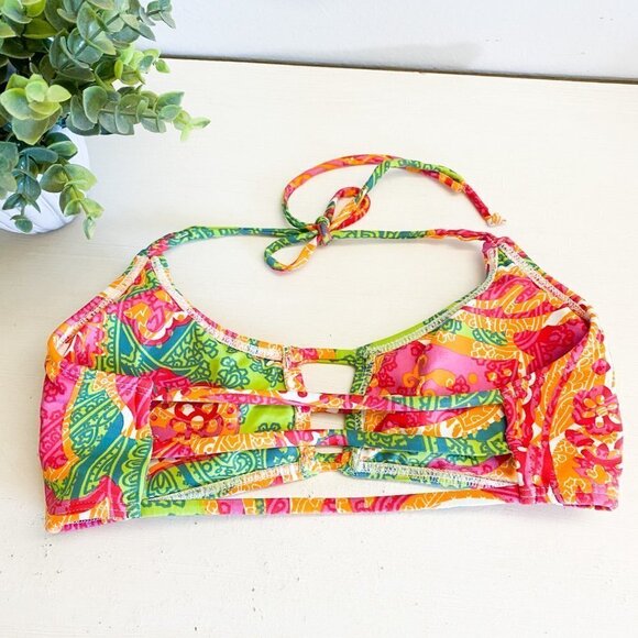 🌻 MIDORI BIKINIS Bali Mau Loa Bralette Top Medium - Picture 3 of 4